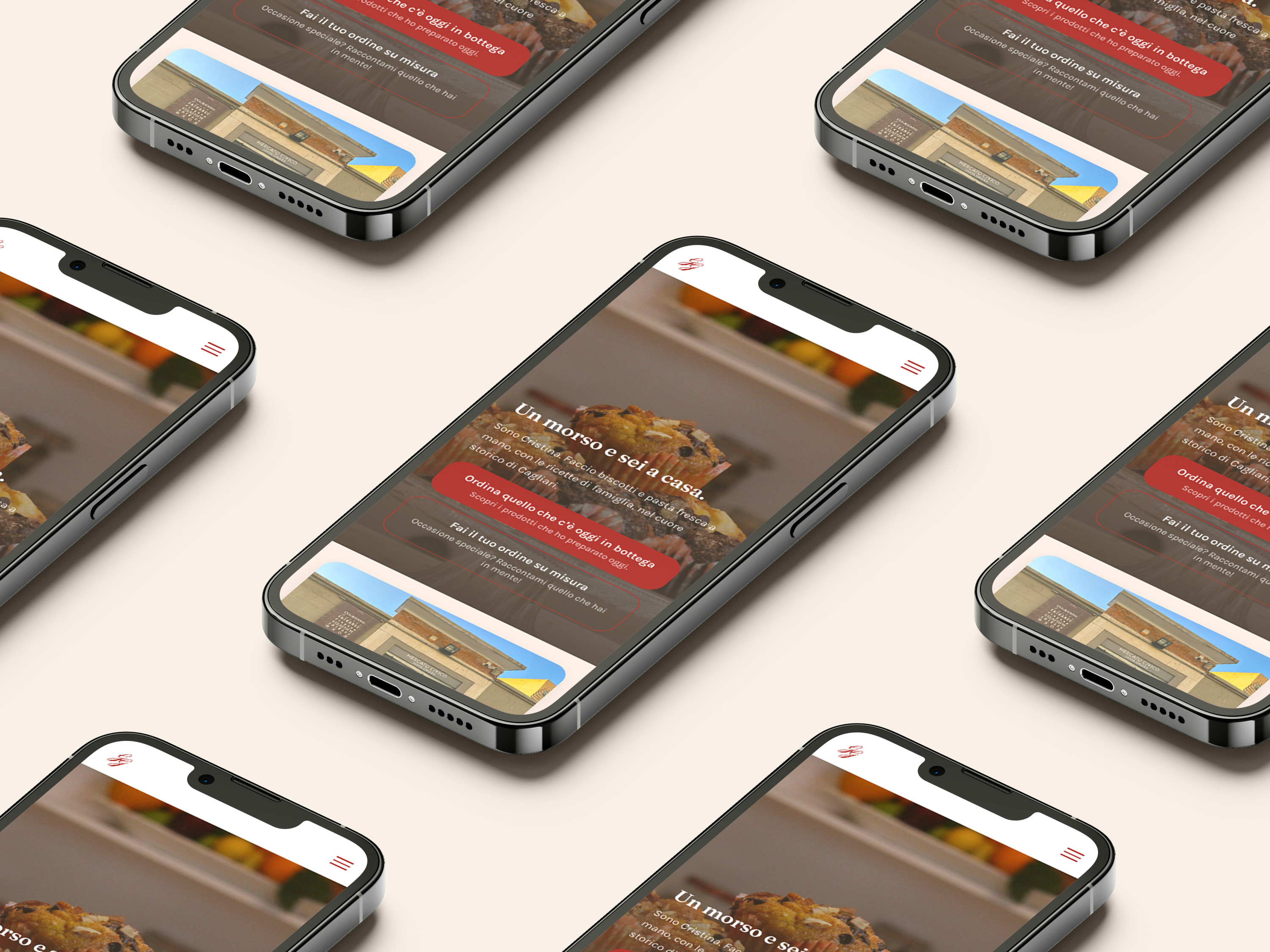 Anteprima del progetto Grella Grella — sito web