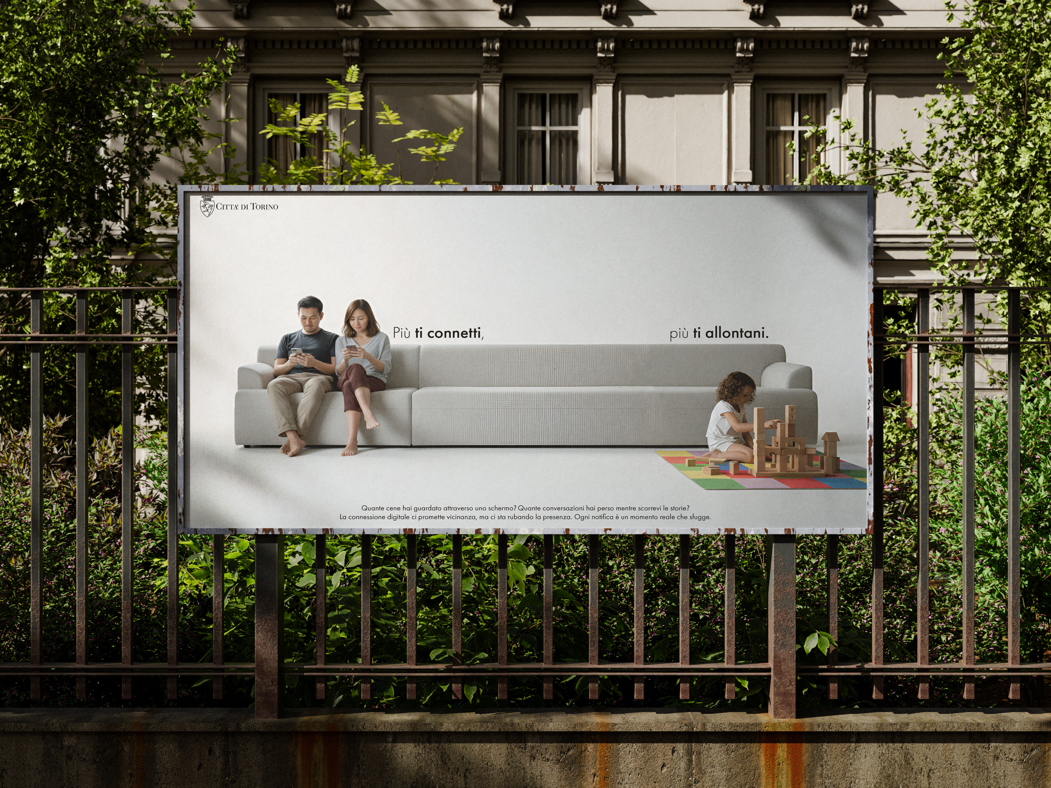 Anteprima del progetto Città di Torino — dipendenza da smartphone
